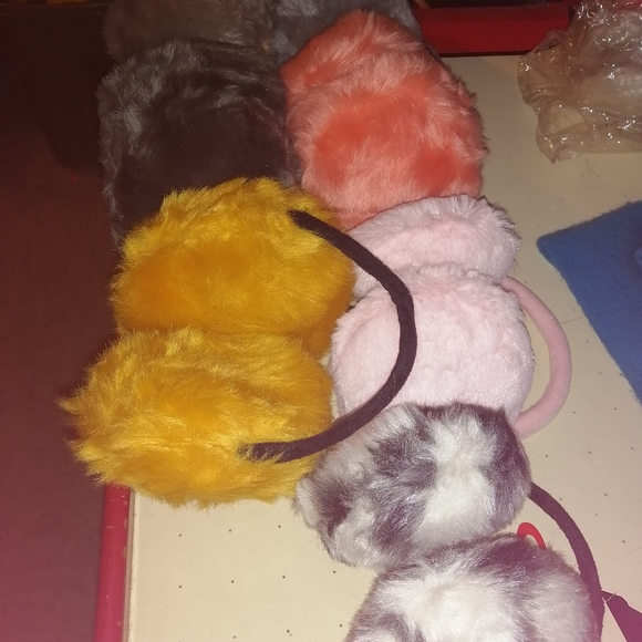 New bundle of 7/$25  ear muffs multi colour - Picture 2 of 3